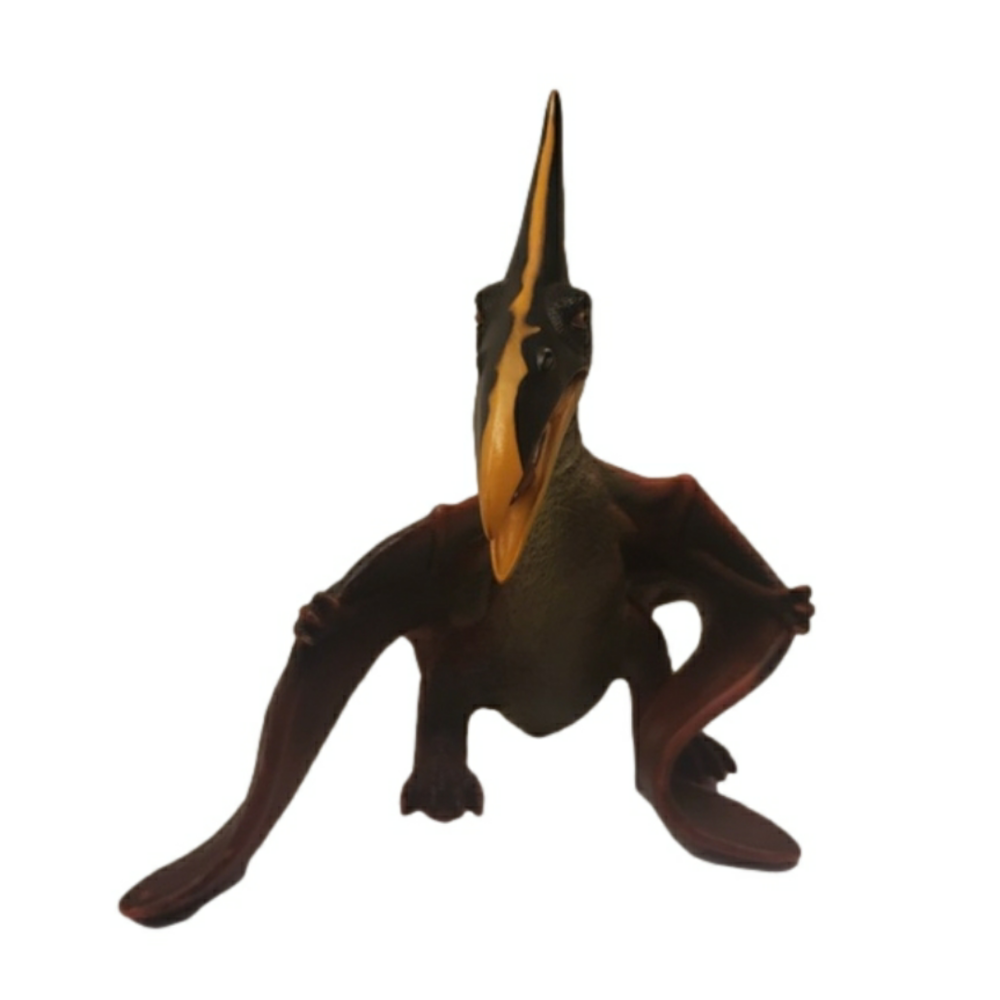 Unbranded Giant Pterodactyl Dinosaur Soft Vinyl 10"h x 16"w (wings extended)